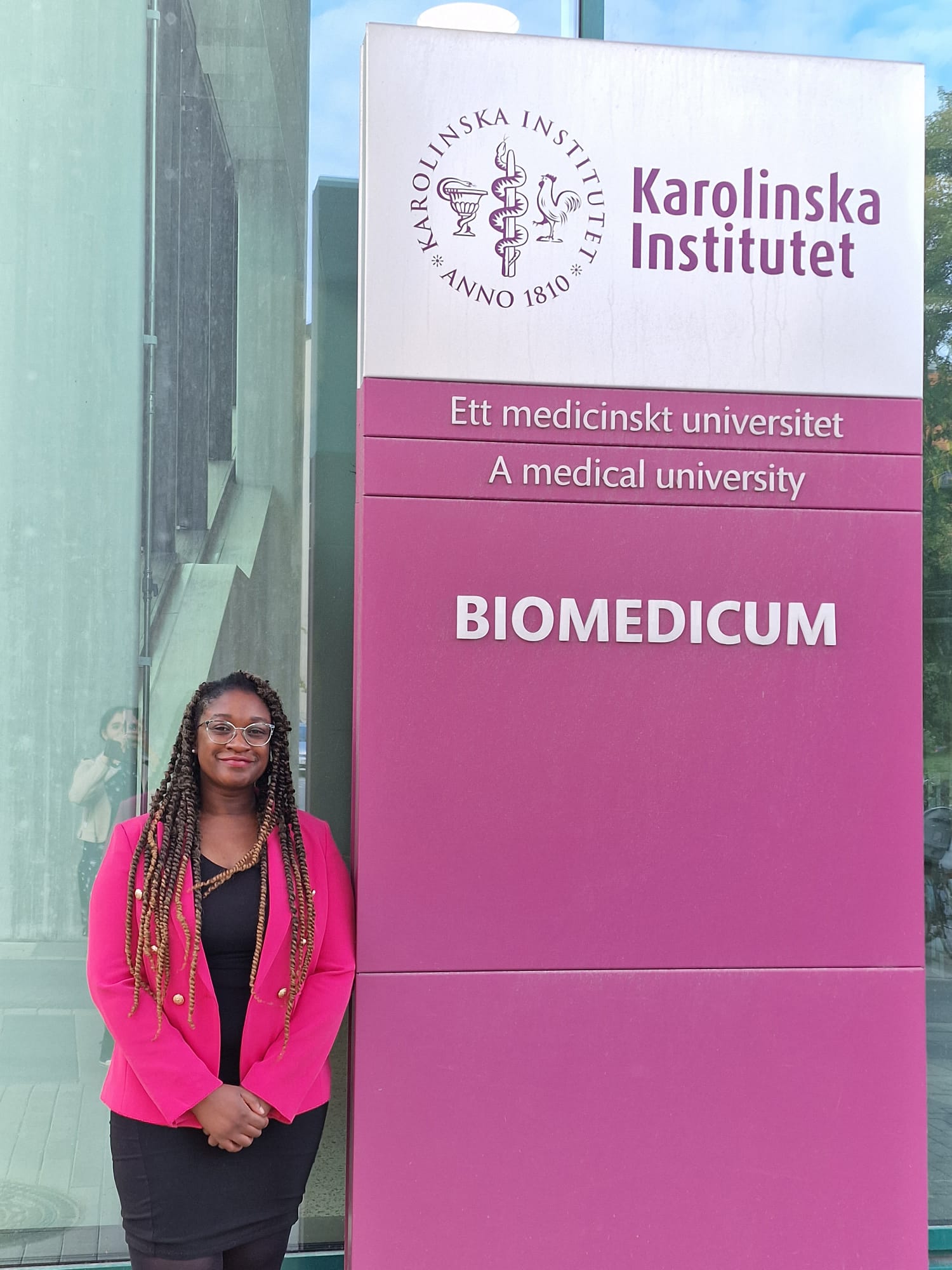 In my global health consulting era!